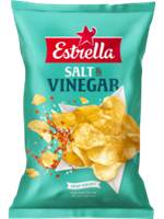Estrella Salt &amp; Vinäger chips 175 g