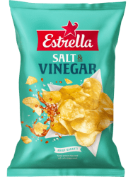 Estrella Salt & Vinäger chips 175 g